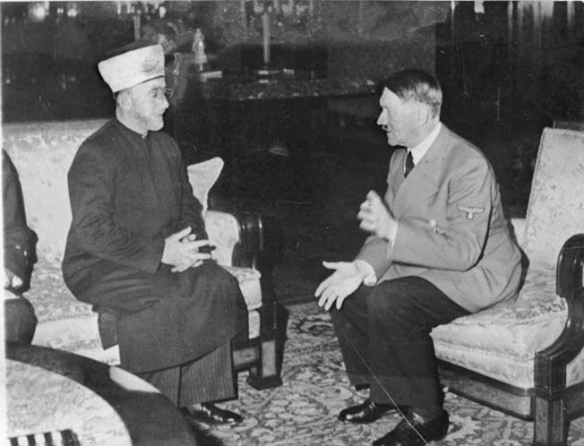 Grand Mufti al-Husseini with Hitler