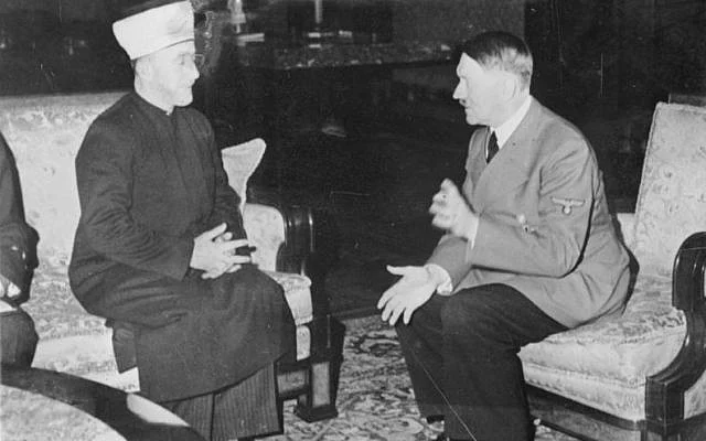 Hitler hosts Grand Mufti of Jerusalem