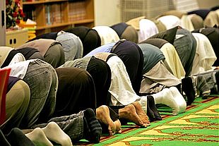 Muslims at Prayer