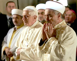 Pope in a Mosque